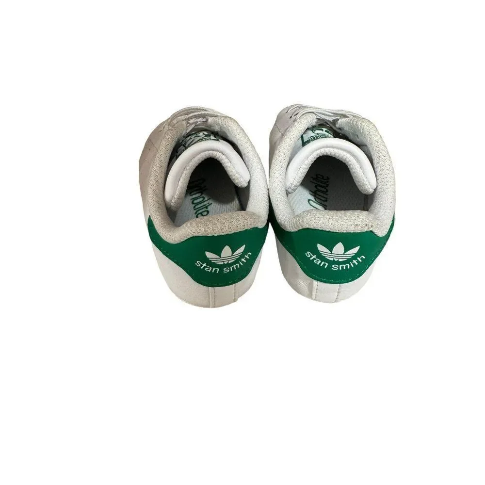 Adidas Toddler White And Green Stan Smith Sz 3 Toddler
